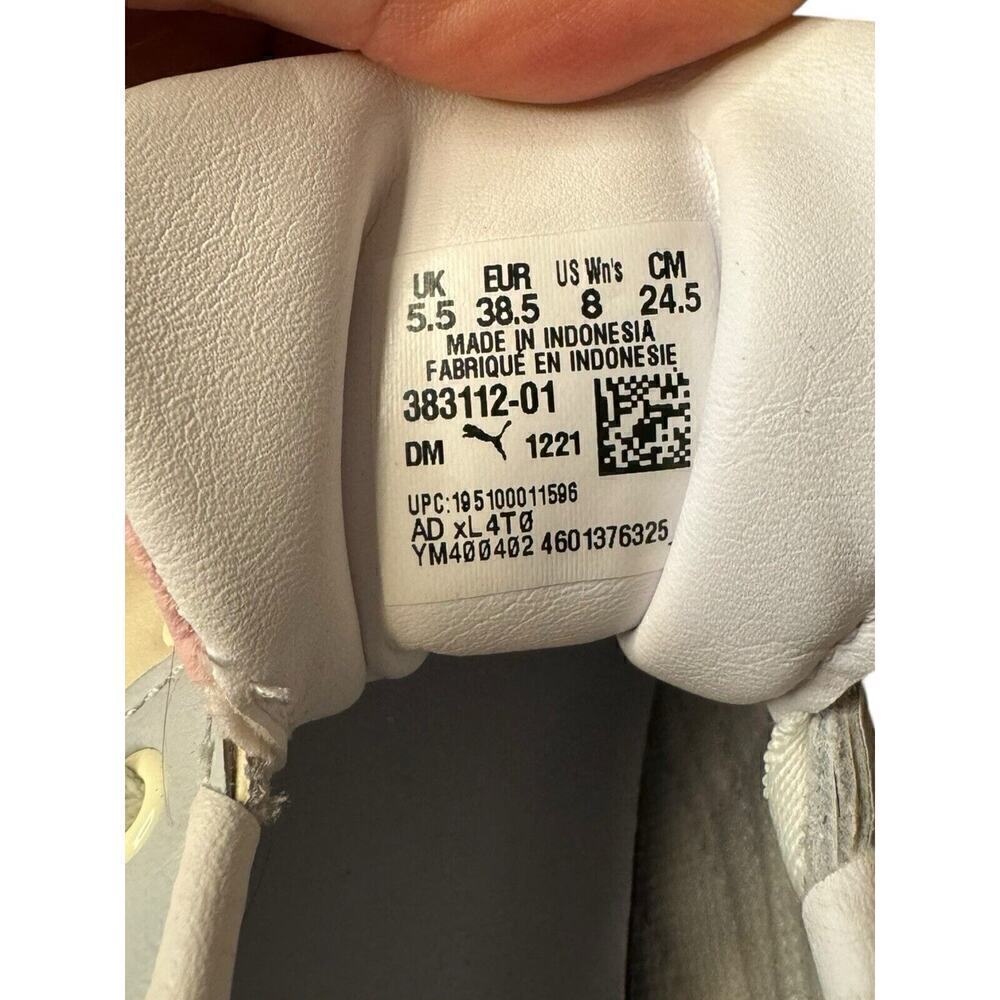 Puma Cali Dream Platform Women's 8 Sneakers Shoes White Cream Pink 383112-01 - Picture 9 of 10